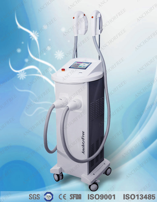 Máquina del rejuvenecimiento de la piel de 2 Handpieces con la E-luz IPL RF